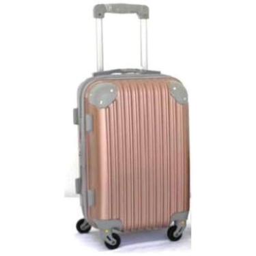 Imagem de Mala De Viagem De Bordo Pequena De Mão 10Kg Cor Rosa