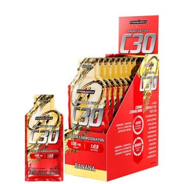 Imagem de Energy Gel Vo2 C30 (Cx 10 Un) - Integralmedica Sabor:Banana, Banana