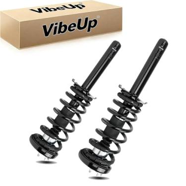 Imagem de VibeUp Conjunto de 2 amortecedores dianteiros com mola helicoidal para Honda Accord 2.3L 3.0L 1998-2002 3.0L, suspensão rápida 171691L 171691R, conjunto de 2 amortecedores