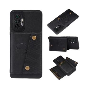 Imagem de Capa Carteira De Couro Para Redmi Note 13 pro 5G Com Slot Para Cartão 