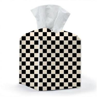 Imagem de Capa de caixa de lenços, suporte de caixa de lenços, quadrado com fundo de cinto, organizador decorativo de couro PU para mesa, bancada, banheiro, banheiro, carro, escritório, cômoda, cabeceira