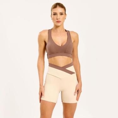 Imagem de Short Moment Soft Beige Poliamida Donna Carioca-Feminino