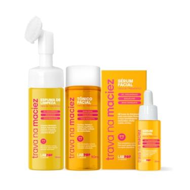 Imagem de Labotrat LabPOP Trava na Maciez Espuma 130ml + Tônico Facial 110ml + Sérum Facial 30ml
