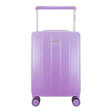 Imagem de Mala de Bordo em Policarbonato 10kg com TSA Rodas Giratórias Gladiador Infinity V1 (Lilás)