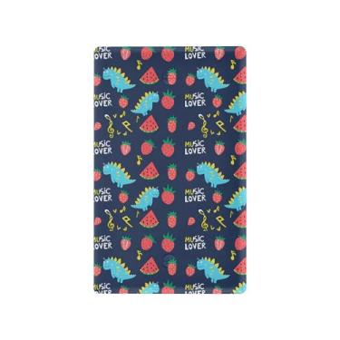 Imagem de SEHANY Capa de parede de tomada dupla de dinossauro engraçado, tamanho padrão e à prova de calor, placas decorativas para decoração de escritório doméstico (11,5 cm x 7 cm)