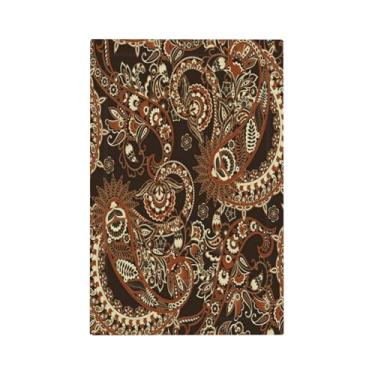 Imagem de Nadoabtm Placa de proteção para interruptor de luz, marrom, estampa floral, boêmio, 1 gangue, sem dispositivo, placa de parede decorativa, capa de tomada elétrica para sala de estar, decoração de casa