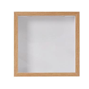 Imagem de predolo Caixa de fotos com compartimento para guardar lembranças, ingressos de festa, medalhas e fotos de amigos, 29x29cm