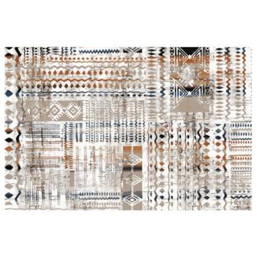 Imagem de SPXMQSS Tapetes de área externa para jardim, lavável, antiderrapante, resistente ao desgaste, dobrável, para jardim, deck, varanda, varanda G 240 x 300 cm