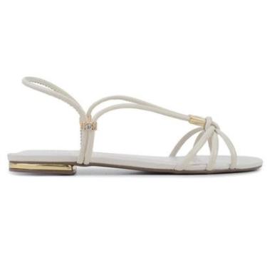 Imagem de Sandália Feminina Jorge Bischoff Rasteira Bege - J15093-Feminino