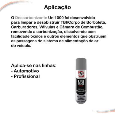 Imagem de Descarbonizante Limpa Carburadores E Bicos Injetores 2 Unid