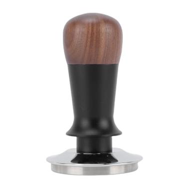 Imagem de Zhjvihx Adulteração de café de 58 Mm, Calcadeira Calibrada Com Mola Com Base de Aço Inoxidável e Cabo de Madeira de Nogueira, para Máquina de café Expresso Doméstica