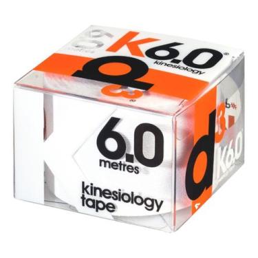 Imagem de Bandagem Elástica Hipoalergênica D3Tape K6 Kinesiology Tape, Branco