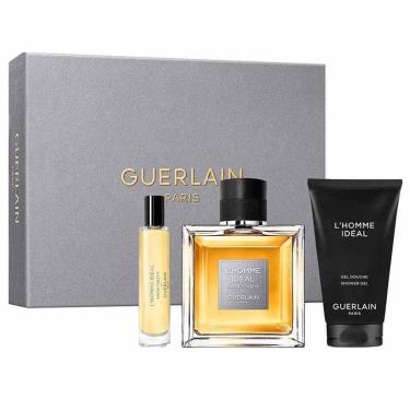 Imagem de Cofrret Guerlain L'Homme Ideal Natal Kit - Perfume EDT + Gel de Banho + Travel Size Kit-Feminino