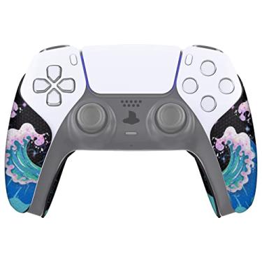 Imagem de eXtremeRate PlayVital Controller Grip for ps5 Controller, Professional Textured Soft Rubber Pads Handle Grips for ps5 - Shimmering Waves