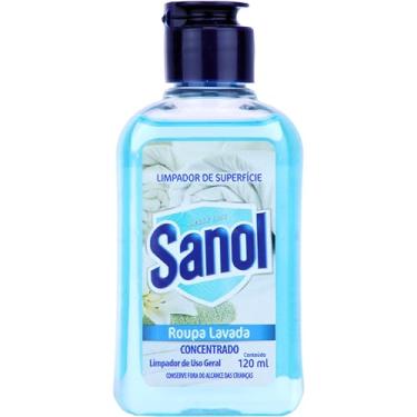 Imagem de Sanol Limpador De Superfícies Roupa Lavada 120Ml Azul