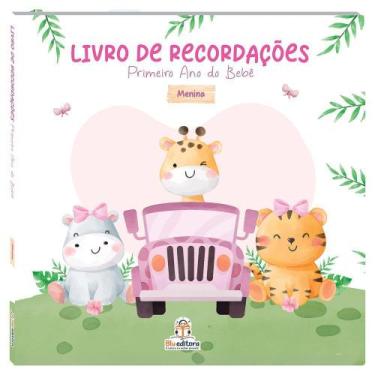 Imagem de Livro De Recordações: Primeiro Ano Do Bebê: Menina - BLU EDITORA, Sort
