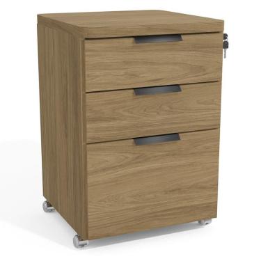 Imagem de Gaveteiro Pasta Suspensa 3 Gavetas Versatil 1003a Kappesberg Itapua