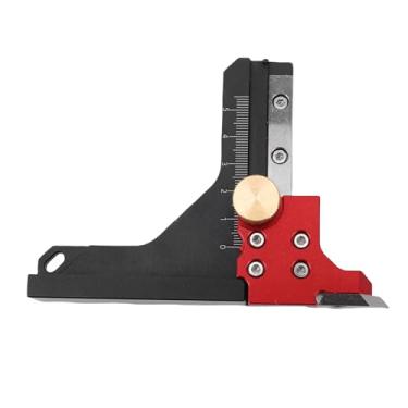 Imagem de ASHATA Serra de Mesa Bloco de Configuração Roteador Bit Medidor de Serra de Mesa Medidor de Profundidade Com Liga de Alumínio Usinado Cnc para Ferramentas para Trabalhar Madeira