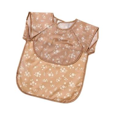Imagem de Babador Impermeável De Poliéster Para Crianças, Sem Mangas, Para Bebês