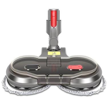 Imagem de Mopa Elétrica com Tanque de Água para Limpador V15 Design Multifuncional 4 em 1 Mopagem Seca Molhada Cera e Aspiração Fácil Instalar Limpar Controlar