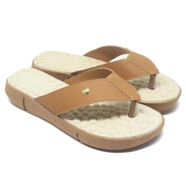 Imagem de Chinelo Feminino para Esporão com Palmilha Massageadora Macia e Confor