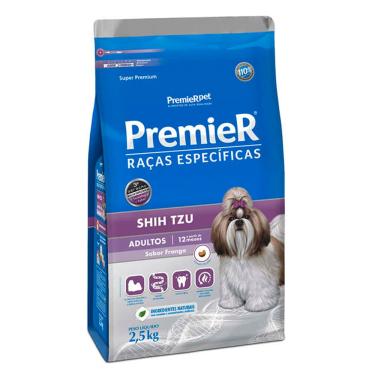 Imagem de Ração Premier Raças Específicas Shih Tzu Cães Adultos Frango 2,5kg