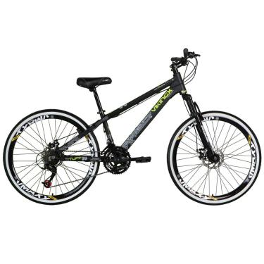 Imagem de Bicicleta Aro 26 Vikingx Tuff 21v Alumínio Freio a Disco Suspensão Aros Vmaxx-Unissex