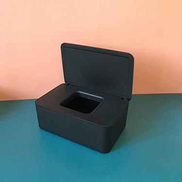 Imagem de Caixa de Armazenamento para Desktop com Tampa Plástico Multifuncional Escritório