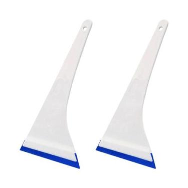 Imagem de Raspador De Para-brisa De Carro 2 Peças Ferramenta Para Aplicação De F