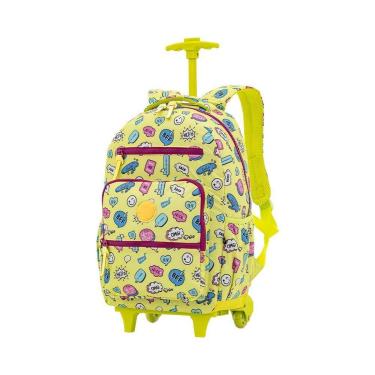 Imagem de Mochila Carrinho Rosa Iogurte Kids Reactions | Seanite-Unissex