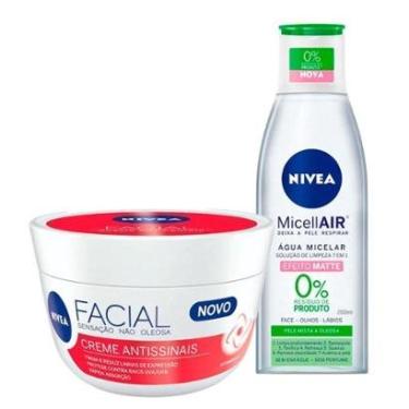 Imagem de Nivea Micellair + Antissinais Kit - Creme Facial + Água Micelar 7 em 1 Kit-Unissex