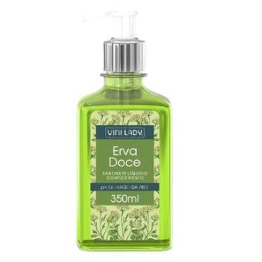 Imagem de Sabonete Líquido ErvaDoce e Algodão 350ml Vini Lady-Unissex
