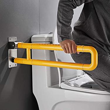 Imagem de Barra de apoio para vaso sanitário, barras de apoio de segurança para idosos com deficiência