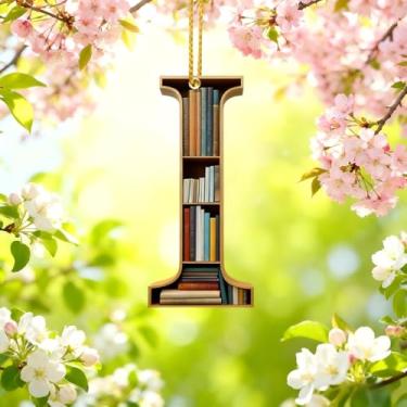 Imagem de Decorações de Dia dos Namorados de cristal A-Z para pendurar em estante, enfeites de Natal feitos à mão, decoração de carro e casa - decoração de acrílico escolar, ideias de troca de presentes para