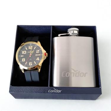 Imagem de Relogio masculino dourado drive 45mm Condor original CO2115NBO/K5P-Masculino