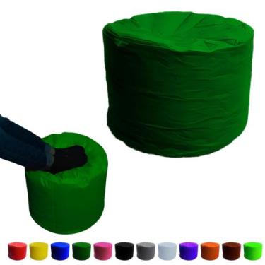 Imagem de Puff Apoio De Pés Peseira Descanso Ergonômico Com Enchimento - Mercadã