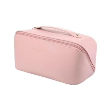 Imagem de Necessaire Bolsa Frasqueira Organizadora Maquiagens Cosmeticos Com Div