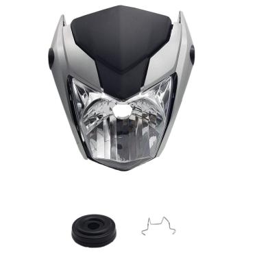 Imagem de Kit Carenagem Farol Prata Force Metálico Titan 160 2019