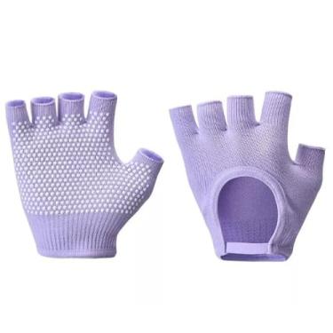 Imagem de Luvas de fitness antiderrapantes, adequadas para exercícios de academia e treinamento físico