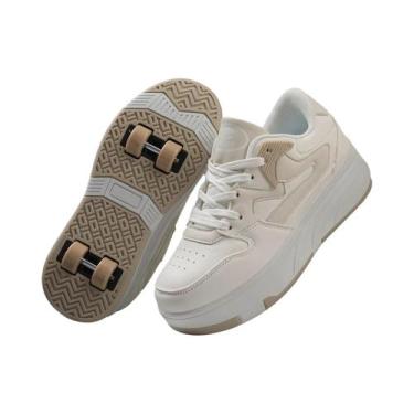 Imagem de Patins De Rodas Para Crianças, Esportes Ao Ar Livre, Com Quatro Rodas 