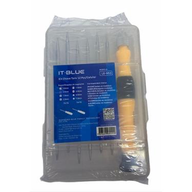 Imagem de Kit Jogo 12 Chaves Precisão Celular Torx Le-953