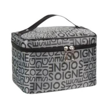 Imagem de Bolsa De Cosméticos Feminina De Grande Capacidade, Bolsa De Maquiagem 