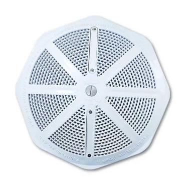 Imagem de Dispositivo Para Piscina Dreno De Fundo Grande Alta Vazão Abs Branco - Encaixe 50Mm