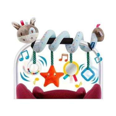 Imagem de Brinquedo Musical Para Bebê Recém-Nascido: Cadeirinha De Carro, Carrin