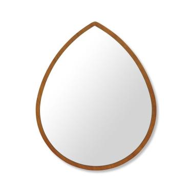 Imagem de Espelho Pingo 65x80cm Amêndoa