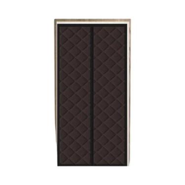 Imagem de Cortinas De Algodão Espessas Para Porta, Isolamento Térmico De Outono 