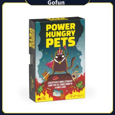 Imagem de Jogo de tabuleiro Power Hungry Pets para Family Party Game