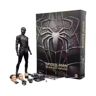 Imagem de Figura De Ação Do Homem-Aranha 3 Com Traje Preto De Toby Maguire, Brin