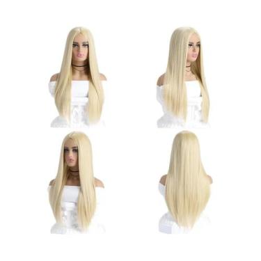 Imagem de Peruca Sintética Lisa De 26 Polegadas Para Mulheres, Moda Diária, Fant