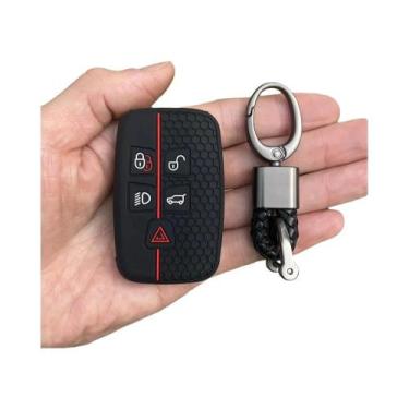 Imagem de Capa De Silicone Para Chave Land Rover Range Rover Sport Evoque, Conju